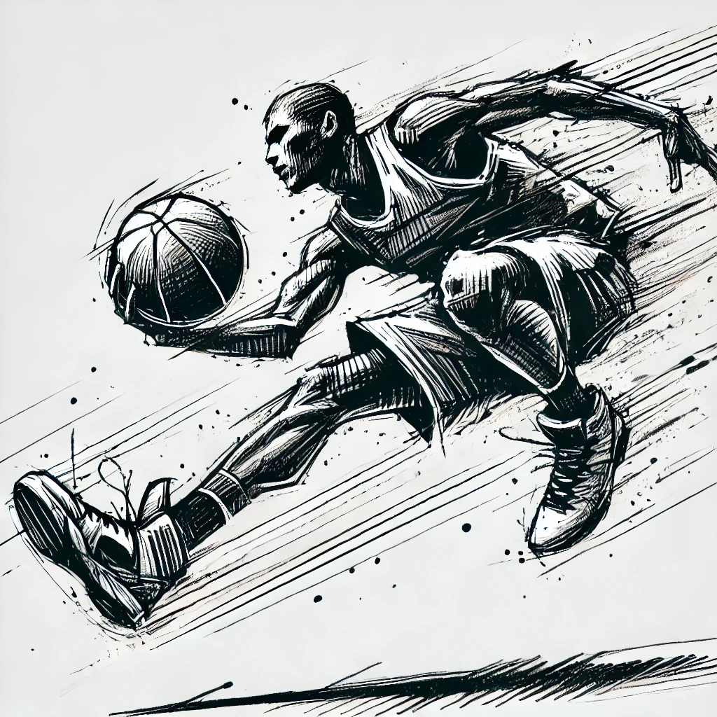 basket sketch