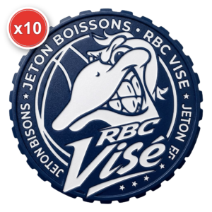 Jeton boissons RBC Visé — pack de 10 jetons