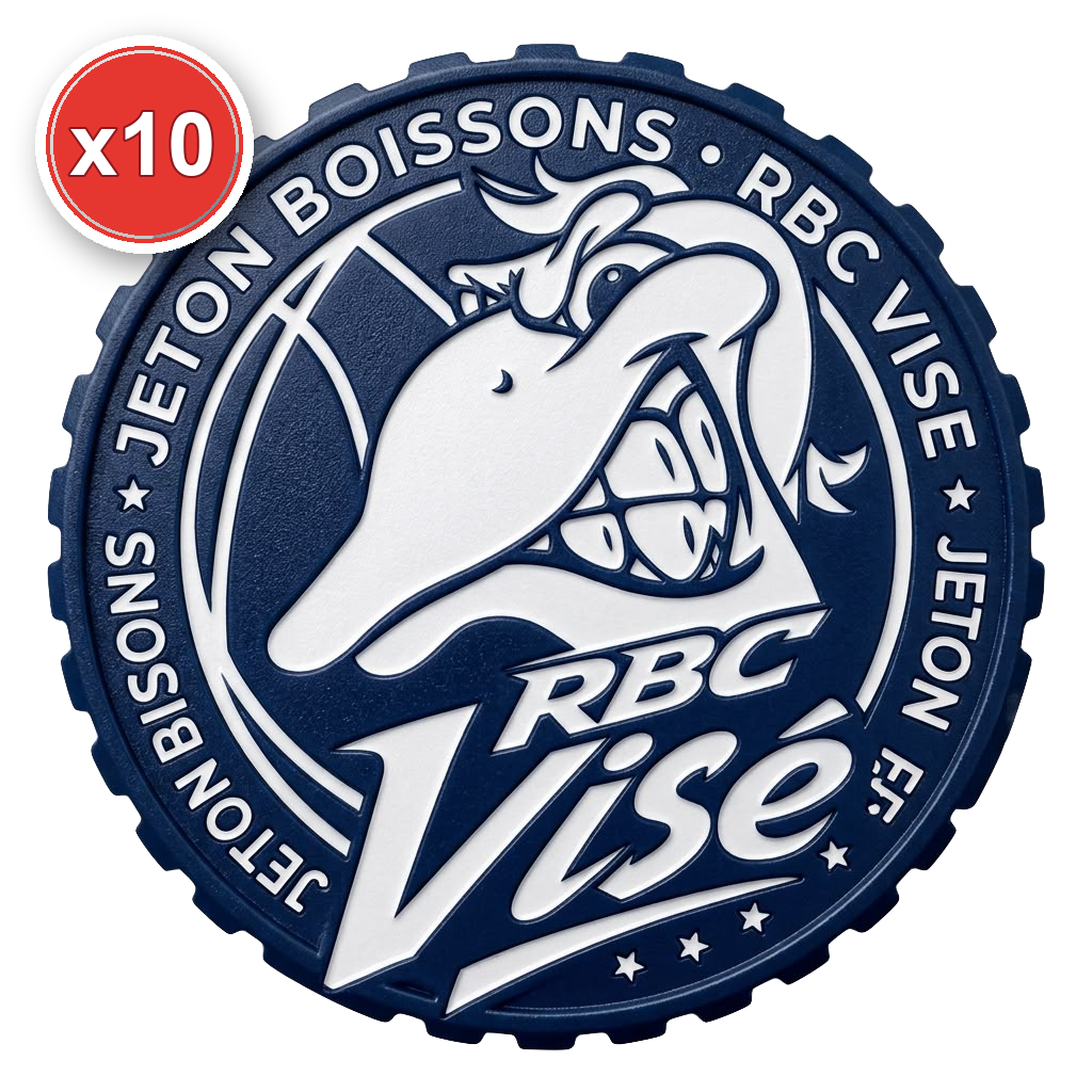 Pack de 10 jetons boissons RBC Visé
